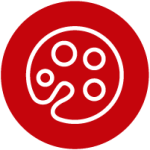 Paint palette icon